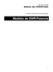 Tandy 21-524 Manual Del Propietário