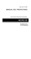 Tandy MICRO-26 Manual Del Propietário