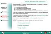 Lexmark J110 Solución De Problemas