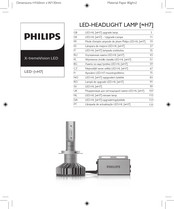 Philips X-tremeVision LED Manual Del Usuario