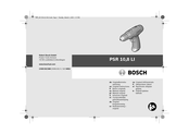 Bosch PSR 10,8 LI Manual Original