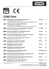 CEMO CUBE-Tank Manual Del Usuario