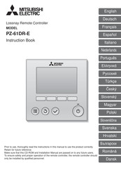 Mitsubishi Electric PZ-61DR-E Manual De Instrucciones