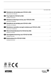 Johnson Controls YORK VCH-20 Instrucciones De Instalación