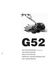 Grillo G52 Uso Y Mantenimiento