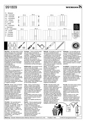 Wiemann 991809 Manual De Instrucciones