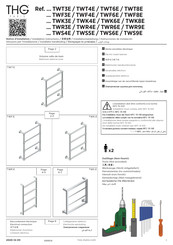 THG PARIS TWK4E Serie Instrucciones De Instalación