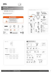 Petzl NEWTON EASYFIT Manual De Instrucciones