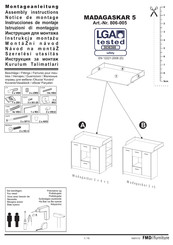 FMD Furniture 806-005 Instrucciones De Montaje
