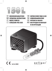 Seliger 40340 Instrucciones Para El Uso