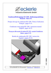 Eckerle EE 1200 Manual De Instrucciones