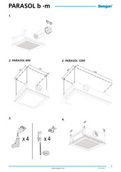 Swegon WISE Parasol Zenith 600 Manual De Instrucciones