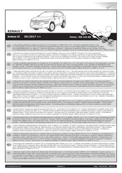 ECS Electronics RN-143-BX Instrucciones De Montaje