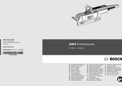 Bosch GWS Professional 24-300 Manual Original