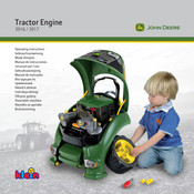 Klein JOHN DEERE Tractor Engine Manual De Instrucciones