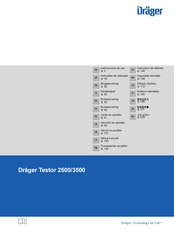 Dräger Testor 3500 Manual De Instrucciones