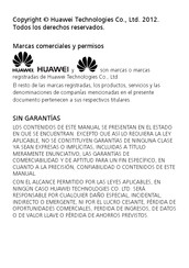 Huawei G7005 Manual Del Usuario