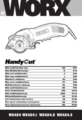 Worx HandyCut WX424.3 Manual Del Usuario