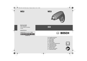 Bosch WEU IXO Manual Original