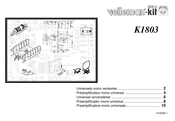 Velleman-Kit K1803 Manual De Instrucciones