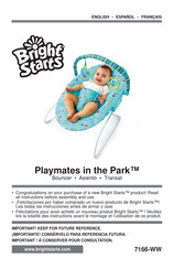 Kids II Bright Starts Park 7166 Manual Del Usuario
