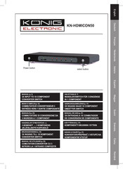 König Electronic KN-HDMICON50 Manual De Uso