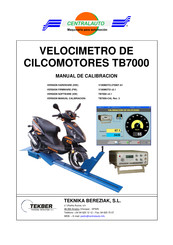 TEKNIKA BEREZIAK TB7000 Manual De Calibración