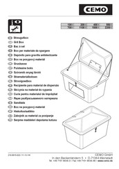 CEMO 100 I Manual Del Usuario