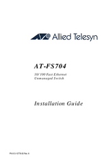 Allied Telesyn AT-FS704 Guia De Instalacion