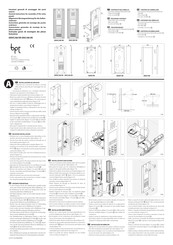 Bpt DDC/08 VR Instrucciones Generales De Montaje