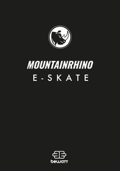 bewatt MOUNTAINRHINO E-SKATE Manual De Instrucciones