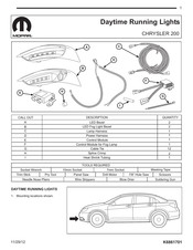 Mopar 82213171 Instrucciones De Montaje