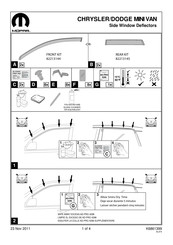 Mopar 82213144AB Instrucciones De Montaje