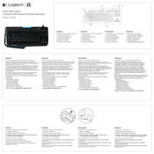 Logitech G G310 Atlas Dawn Manual De Instrucciones