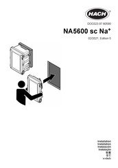 Hach NA5600 sc Instalación