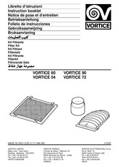 Vortice VORTICE 60 Folleto De Instrucciones