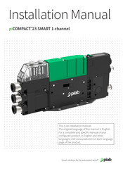 PIAB piCOMPACT 23 SMART 1 channel Manual De Instalación