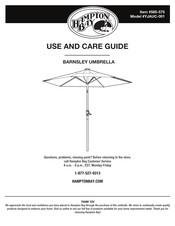 HAMPTON BAY 585-575 Guía De Uso Y Cuidado