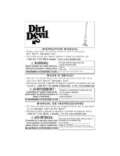 Dirt Devil Sweeper Vac Manual De Instrucciones