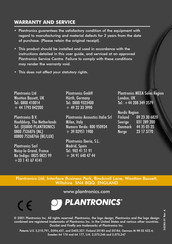 Plantronics DUOSET WITH FIREFLY Manual Del Usuario