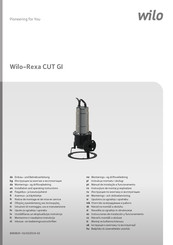 Wilo REXACUT GI03.26 Instrucciones De Instalación Y Funcionamiento
