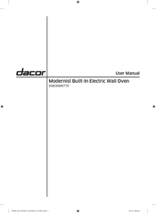 Dacor DOB30M977S Serie Manual De Instrucciones