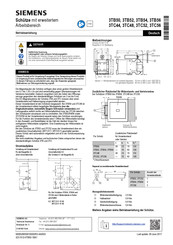 Siemens 3TC48 Instructivo