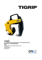 Yale TIGRIP BTG 1,5/120 Manual De Instrucciones