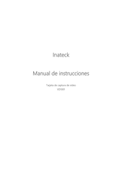 Inateck VD1001 Manual De Instrucciones