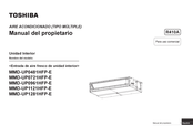 Toshiba MMD-UP1121HFP-E Manual Del Propietário