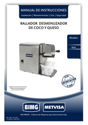 BIMG METVISA RDA220M501 Manual De Instrucciones