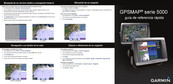 Garmin GPSMAP 5000 Serie Guía De Referencia Rápida