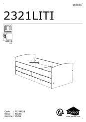 Parisot 2321LITI Manual De Instrucciones