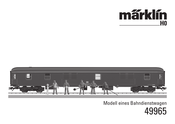 marklin 49965 Manual Del Usuario